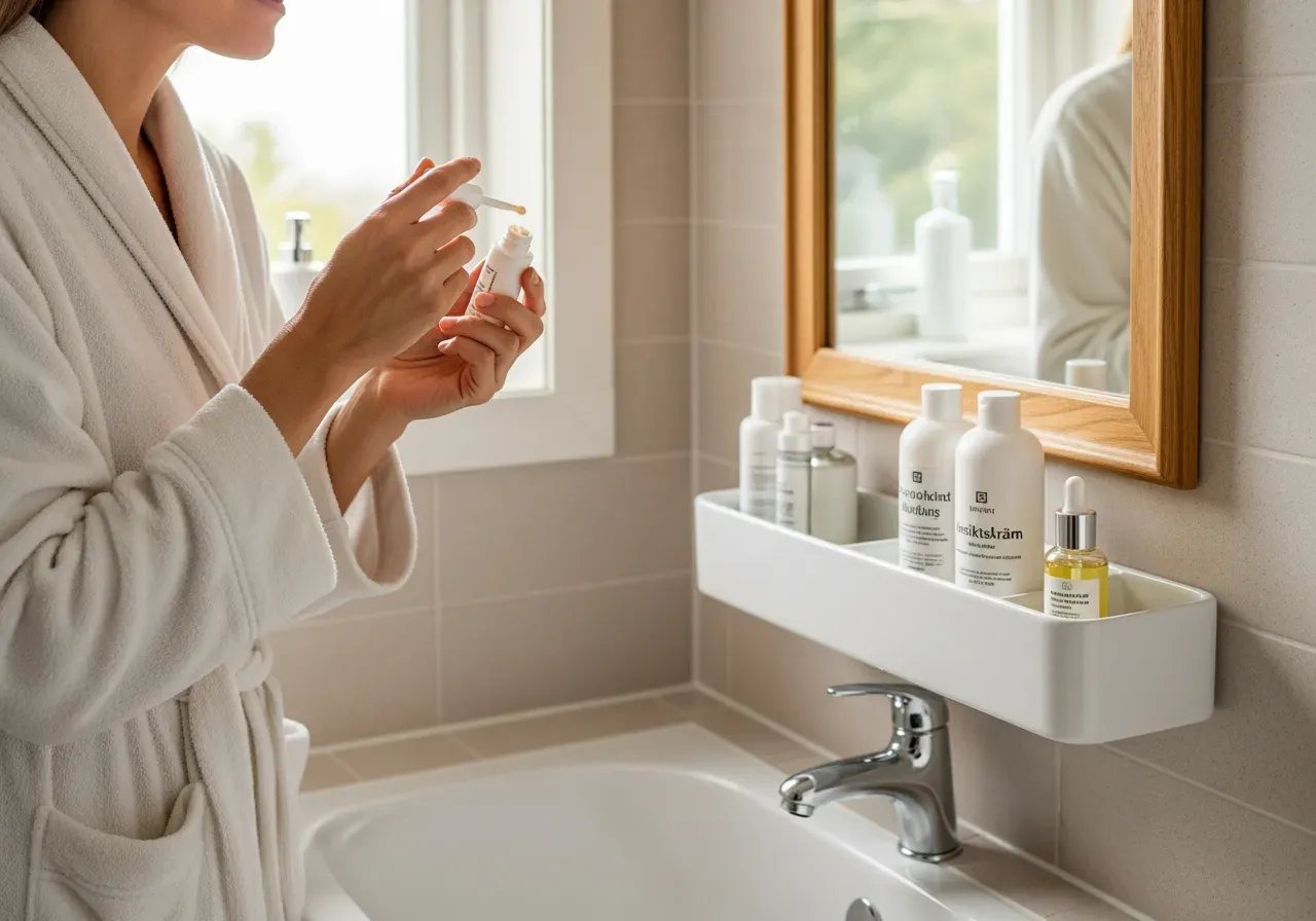 Ansiktsvård för kyla och värme