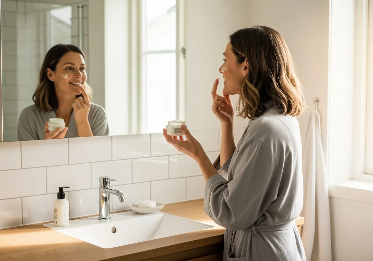 Miniformat ansiktsrutin för resor