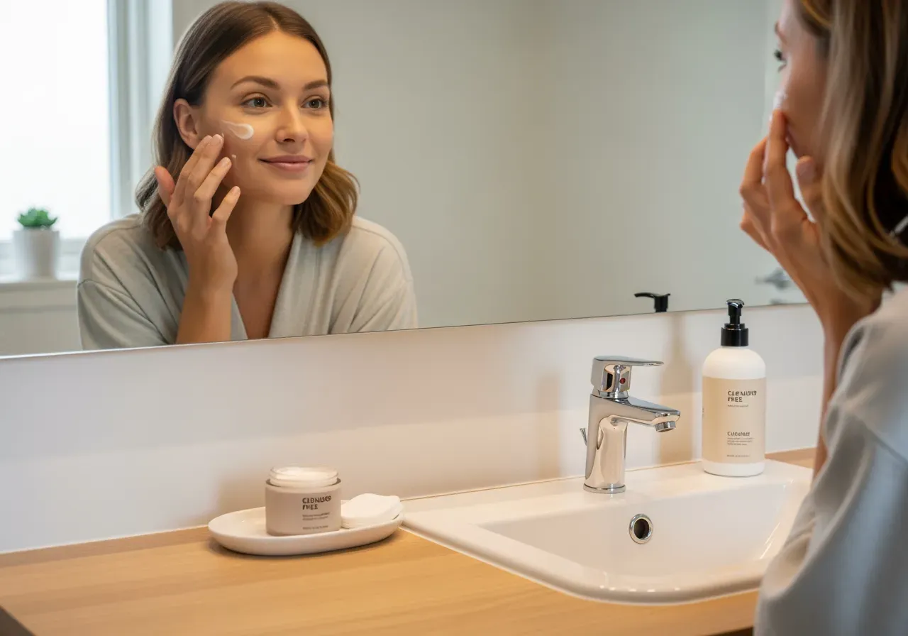 Doftfri rutin för hud och hår