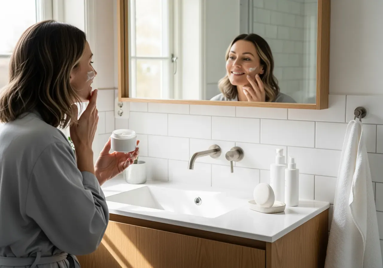 Mild doftfri rengöring för känslig hud