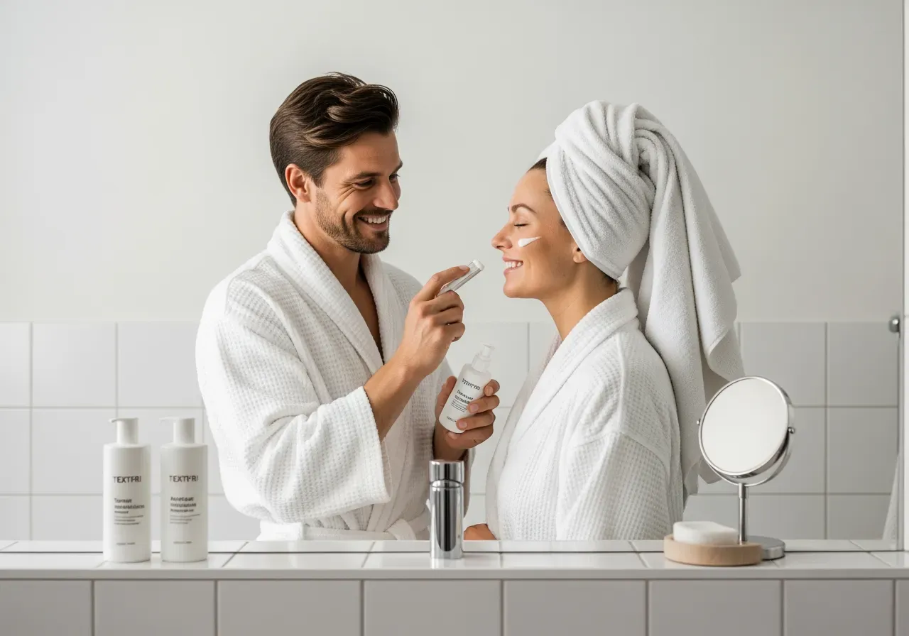 Enkel peeling och deodorant vardag