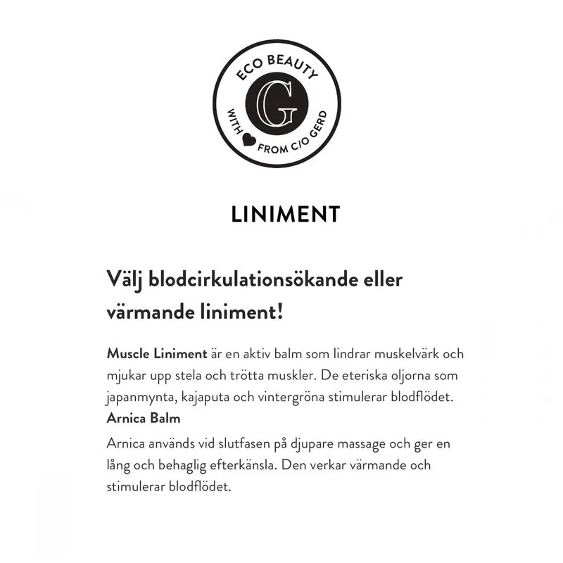 Information för liniment i kvistat papper