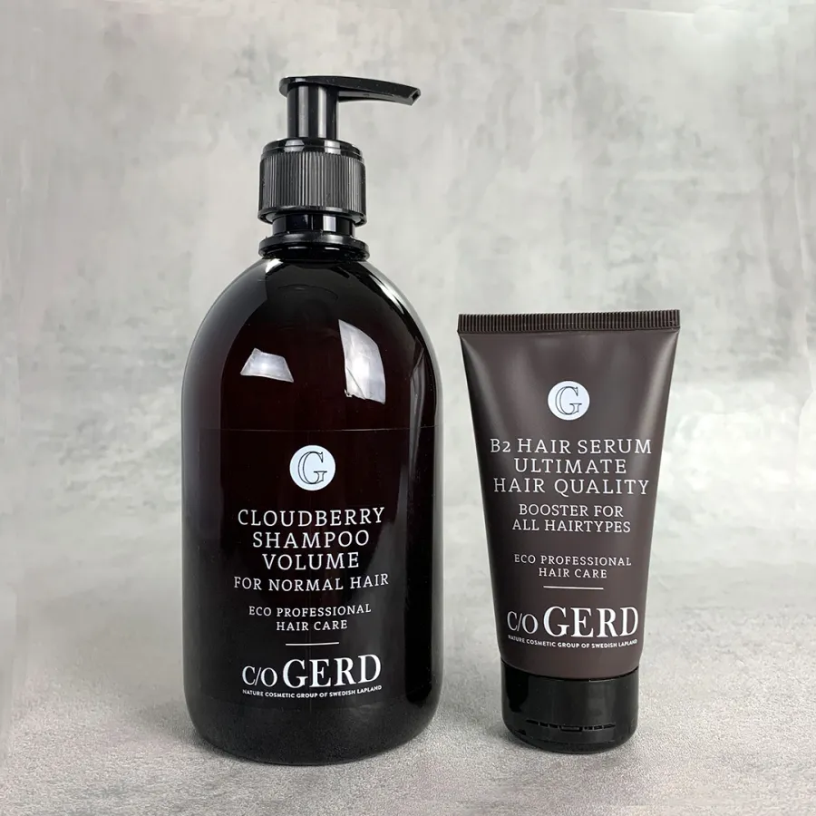 KORT HÅR TILL KORT PAGE EJ LOCKIGT - Cloudberry Shampoo & B2 hair