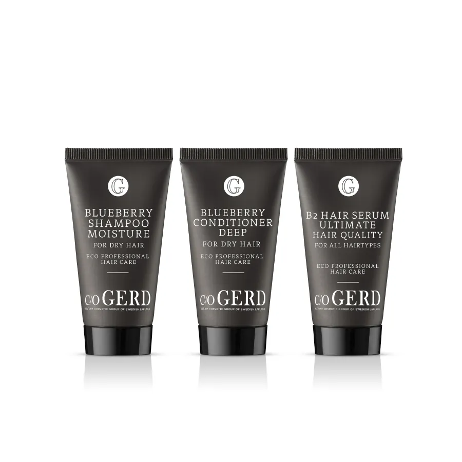 Resekit - för tjockt hår