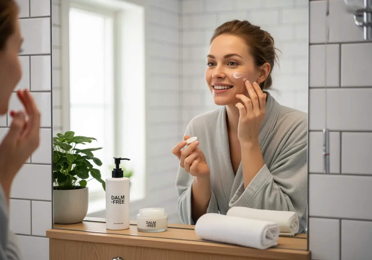 Läppvård i necessär för event