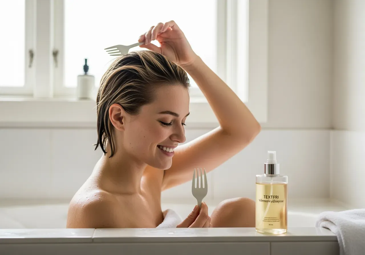 Resekit för problemhårbotten och kort hår